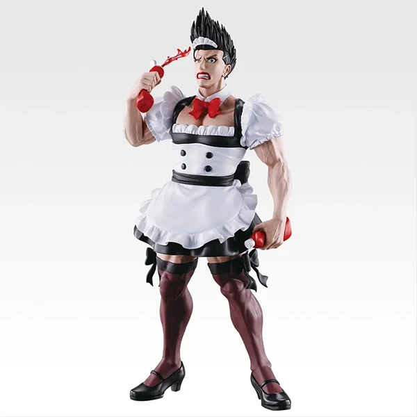 馬狼照英 肌肉女僕 咖啡廳 模型 約19cm