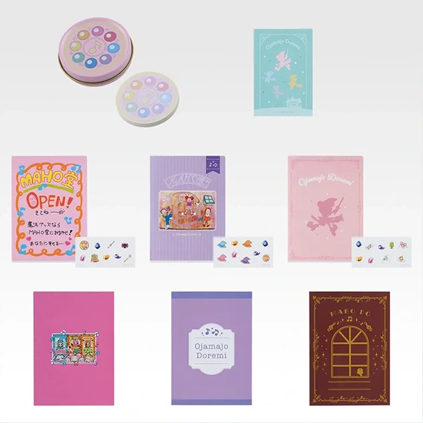小魔女DoReMi 便條紙約5cm／A4資料夾&貼紙／B6筆記本