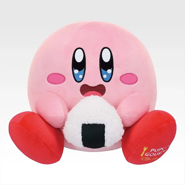 肚子餓 ☆ 卡比 吃飯糰 娃娃 約25cm