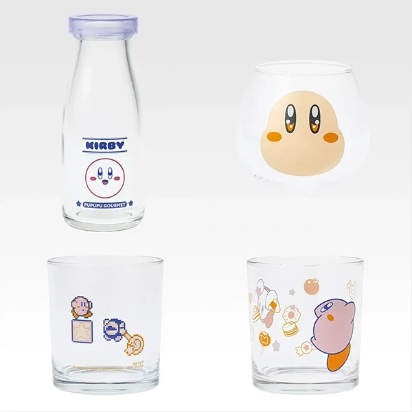 卡比日常 牛乳瓶約14cm／杯子約7.5cm／搖搖杯約7.5cm