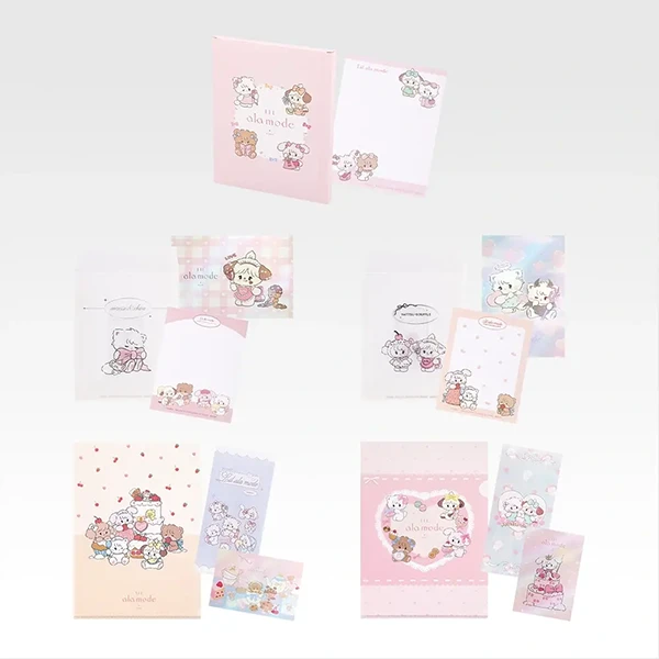 SWEET A4資料夾／便條紙／書信組