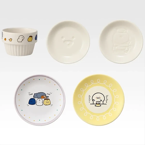 文具君 陶瓷小烤皿約7cm／醬油碟約7cm／小盤約9cm