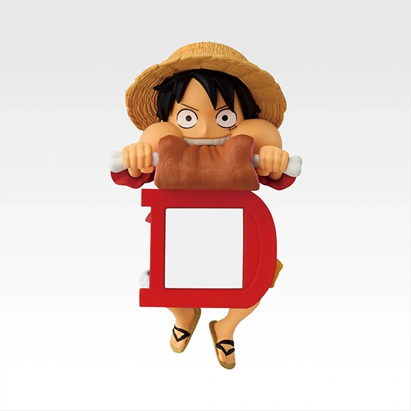 魯夫 杯緣子小公仔 約6cm