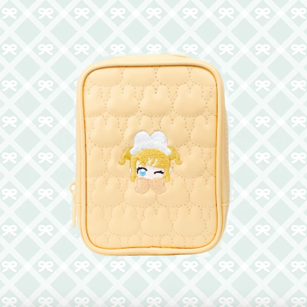 鏡音鈴 主題拉鍊包 約15×11×4cm