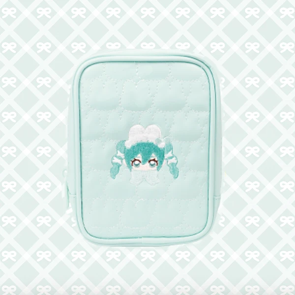 初音未來 主題拉鍊包 約15×11×4cm