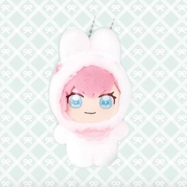 巡音流歌 兔兔裝 娃娃吊飾 約12cm