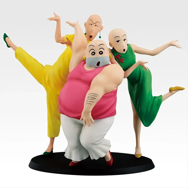 [黑暗珠珠大追擊] 珠由良三兄弟 模型 約25cm