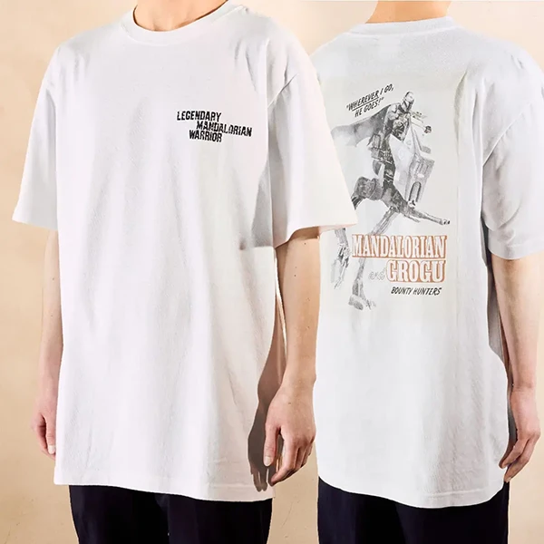 曼達洛人與古古 AT-ST 設計T-shirt