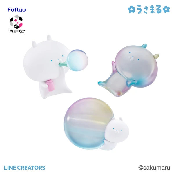 兔丸 PUKA PUKA Shabon 小公仔 約6cm