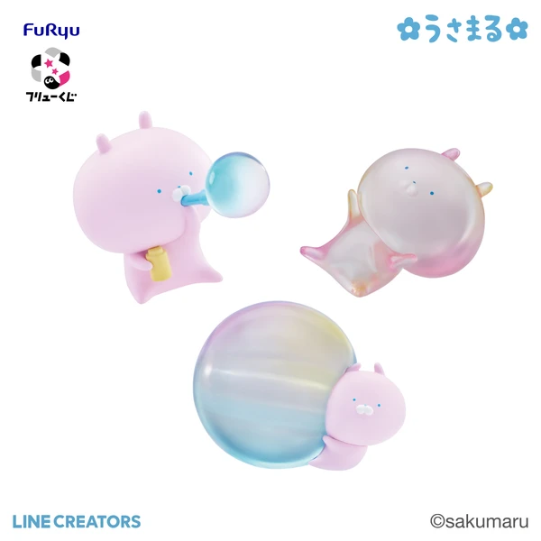 兔丸 PUKA PUKA Shabon 小公仔 套組 約6cm