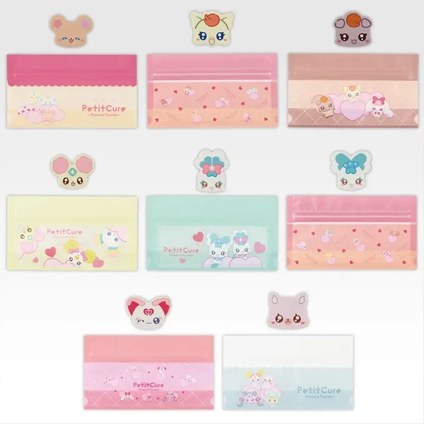 Precure Fairies 角色海綿＆夾鏈袋組