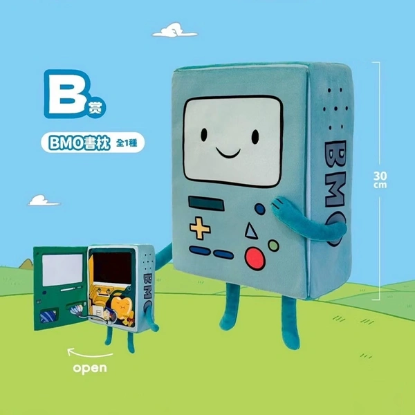 BMO 面板可掀開 抱枕 書枕 約30cm
