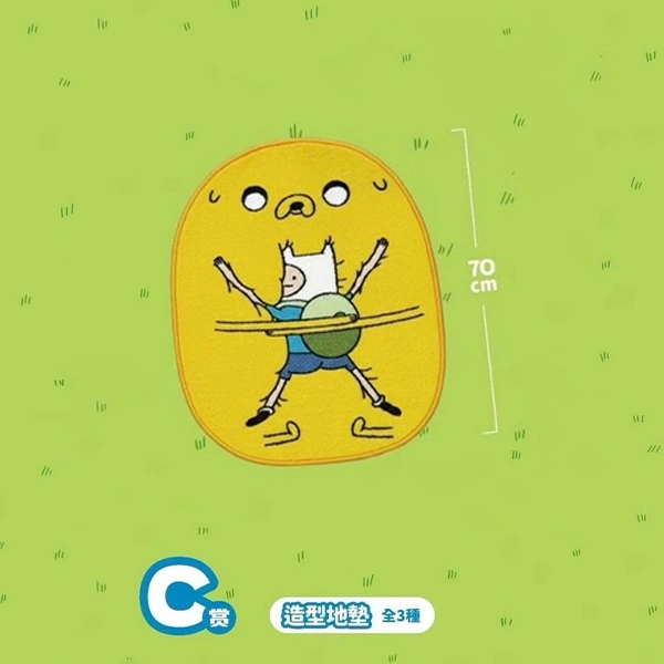 老皮&阿寶 Jack&Finn 造型地墊 約70cm