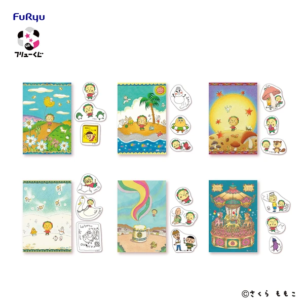 COJI COJI 貼紙組 長方形款約15×10cm／造型款約3~7cm