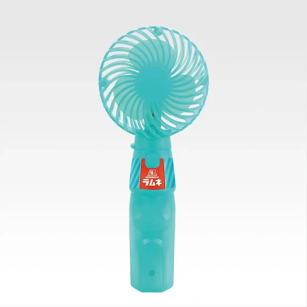 森永 彈珠汽水造型 便攜手持風扇 約21cm
