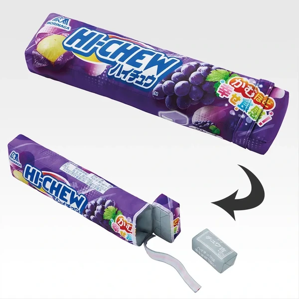 Hi-Chew 嗨啾 葡萄口味 造型抱枕 約70cm