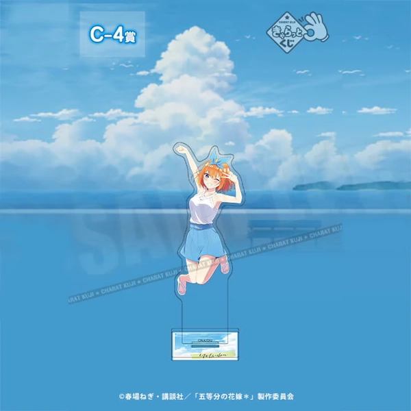 中野四葉 Blue Summer Days 主題立牌 約9.9×15.6cm