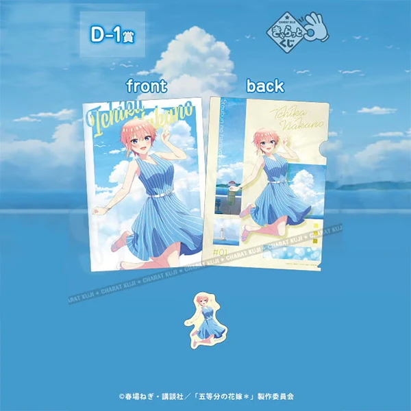 中野一花 A4資料夾&貼套組