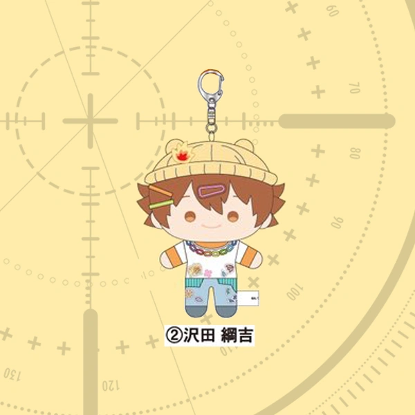 澤田綱吉 街頭時尚 吊飾娃娃 約12×9cm