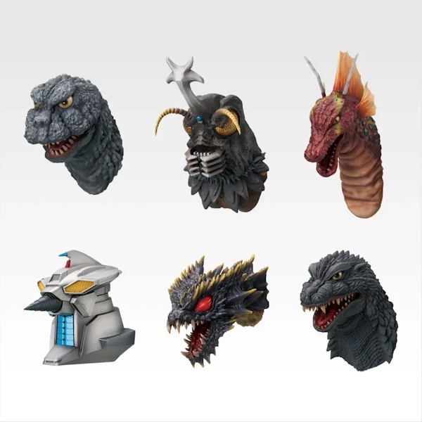 怪獸 磁鐵頭雕 約4~7cm