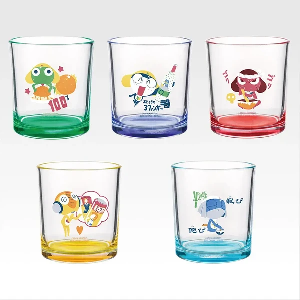 Keroro小隊 玻璃杯 約8cm