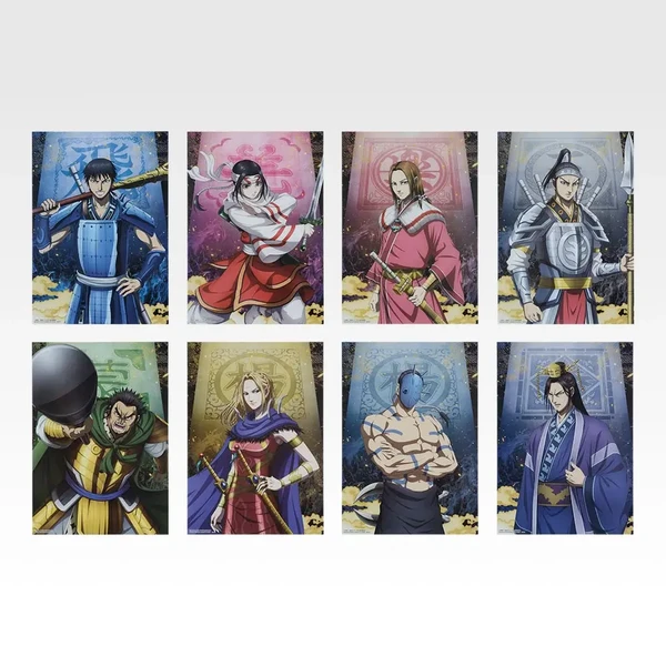 王者天下 武將 B4透明海報