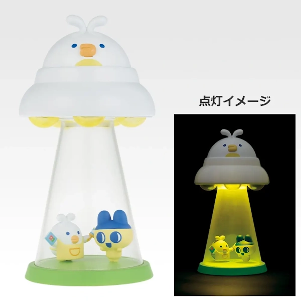 寵物保姆 UFO 夜燈 約17cm