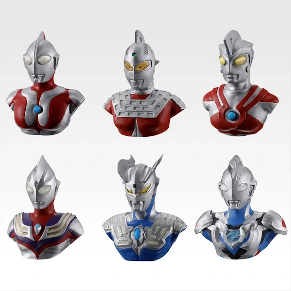 英雄頭鑑 Ultra Hero Vol.1 約5cm
