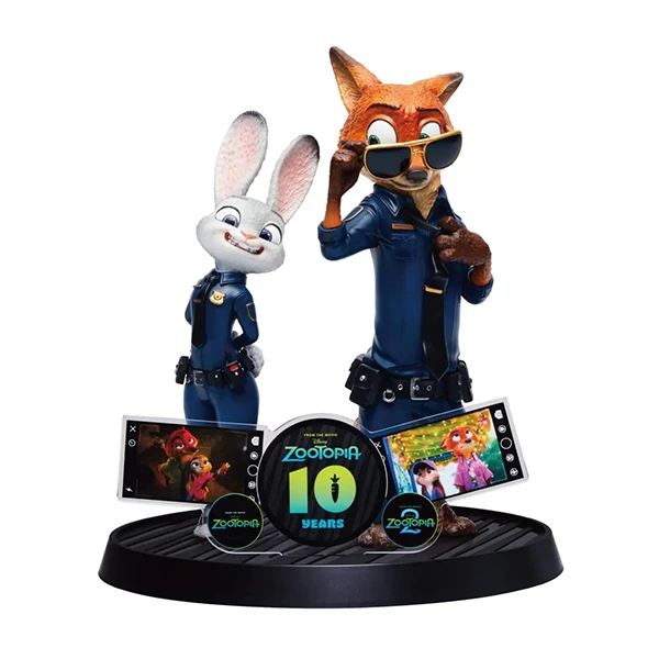 尼克＆茱蒂 警察ver. 紀念模型 約16.3cm