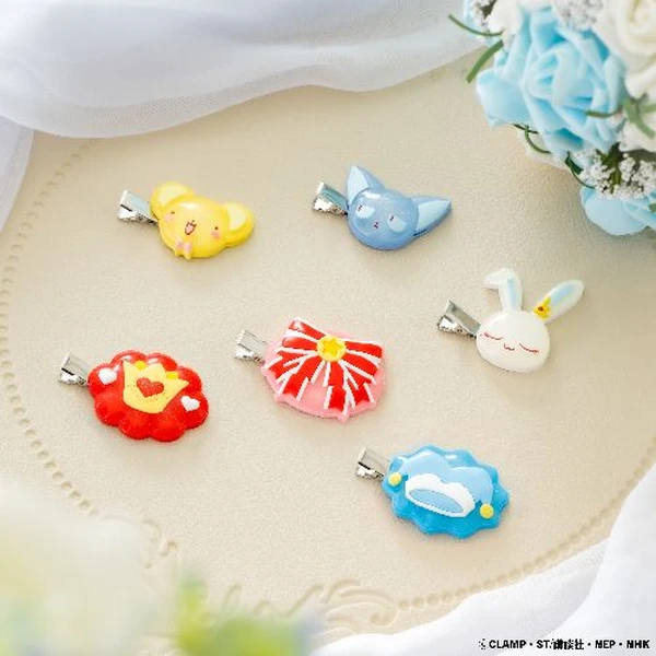 CARDCAPTOR 櫻 可愛造型 瀏海夾 約6cm