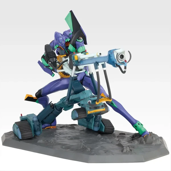 初號機 狙擊槍 MEGAVIGNETTE 高約22cm、長約49cm