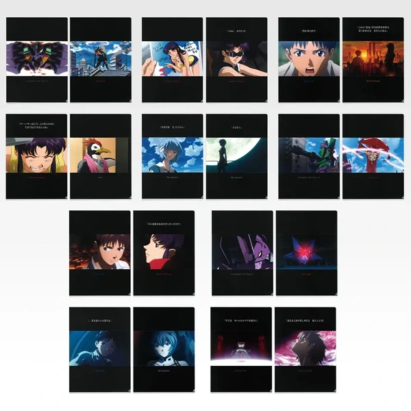 EVA 經典場景 A4資料夾組
