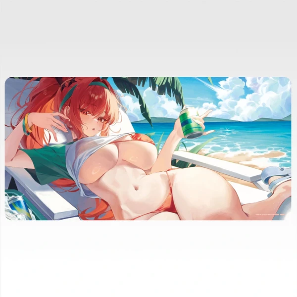拉毗：紅色風情 Rapi：Red Hood 桌面滑鼠墊 約60cm
