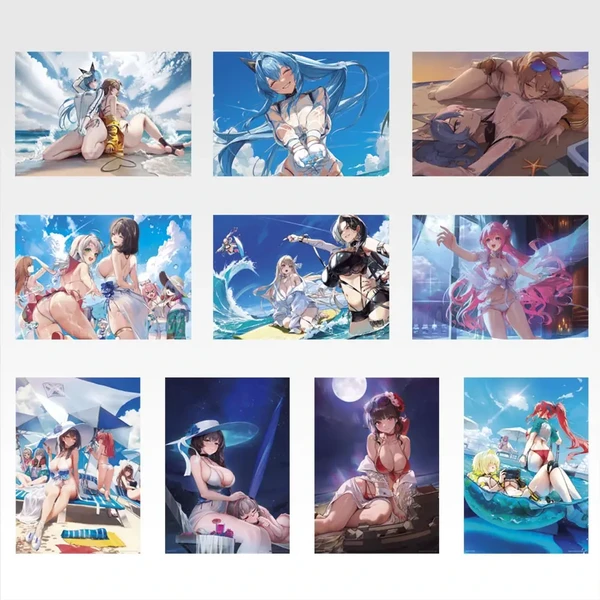勝利女神：妮姬 精美插畫 A3透明海報