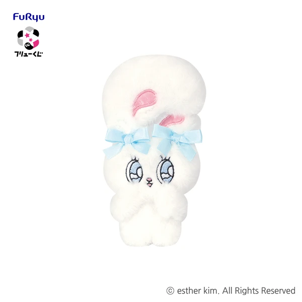 奶油小兔 Cream Bunny 登山扣吊飾小娃 約14cm