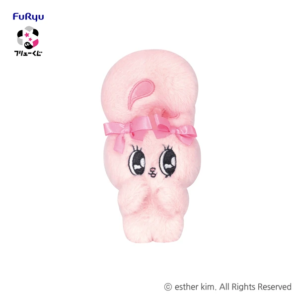 蝴蝶結小兔 Ribbon Bunny 登山扣吊飾小娃 約14cm
