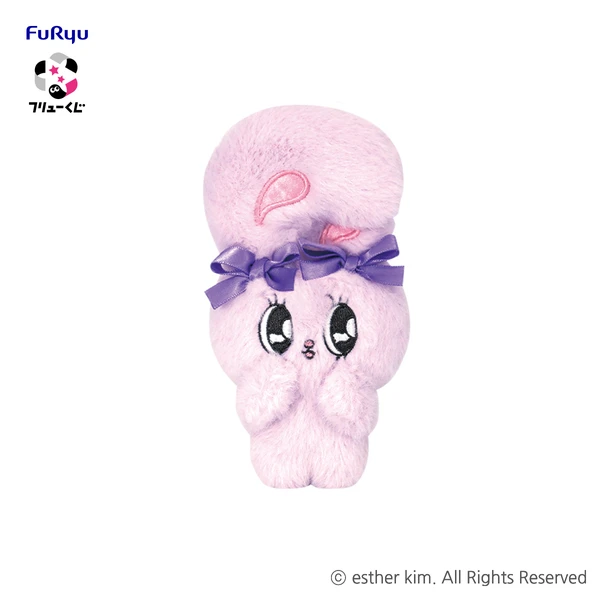 薰衣草小兔 Lavender Bunny 登山扣吊飾小娃 約14cm
