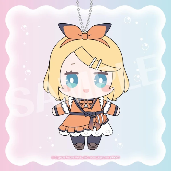 鏡音鈴 水族館×禮服Ver. 吊飾娃娃 約14cm