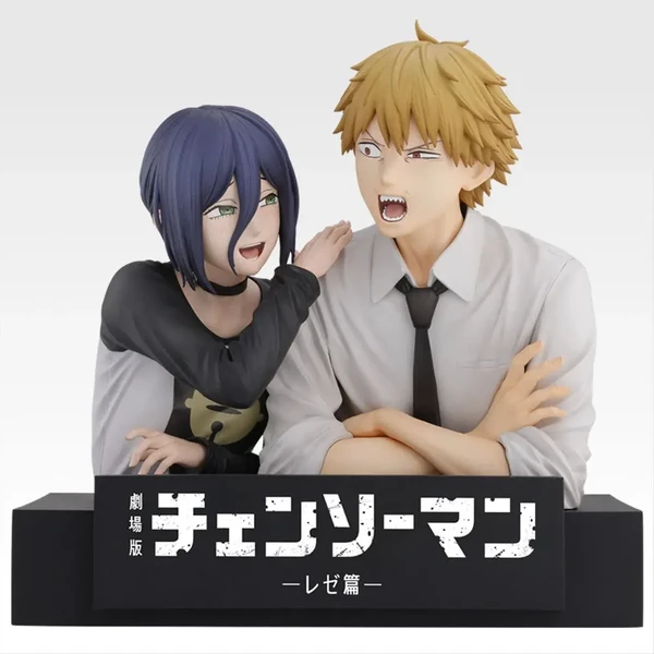淀治＆蕾潔 半身胸像 模型 約12cm