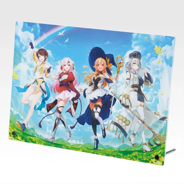 hololive RPG Style A4壓克力主題立牌