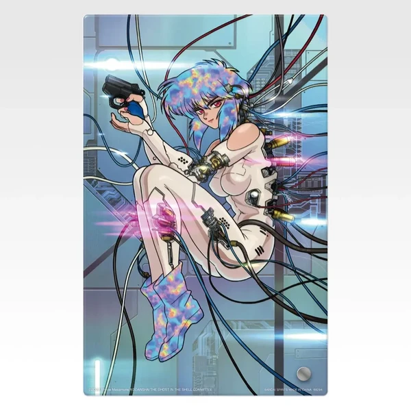 草薙素子 鏡面工藝壓克力立牌 約13×20cm