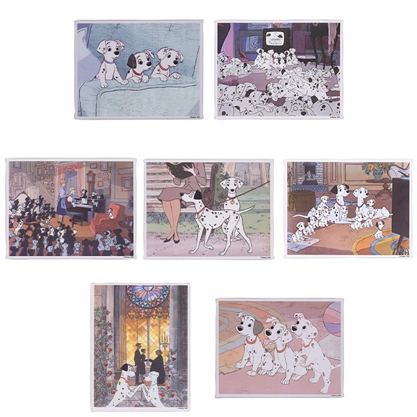 101忠狗 經典畫面帆布畫板 約18×14cm