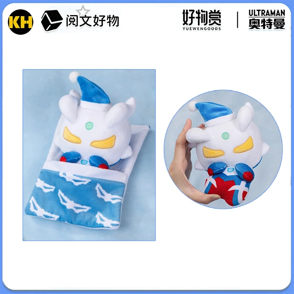 傑洛 Ultraman Zero 閉眼睡眠娃娃 約15cm