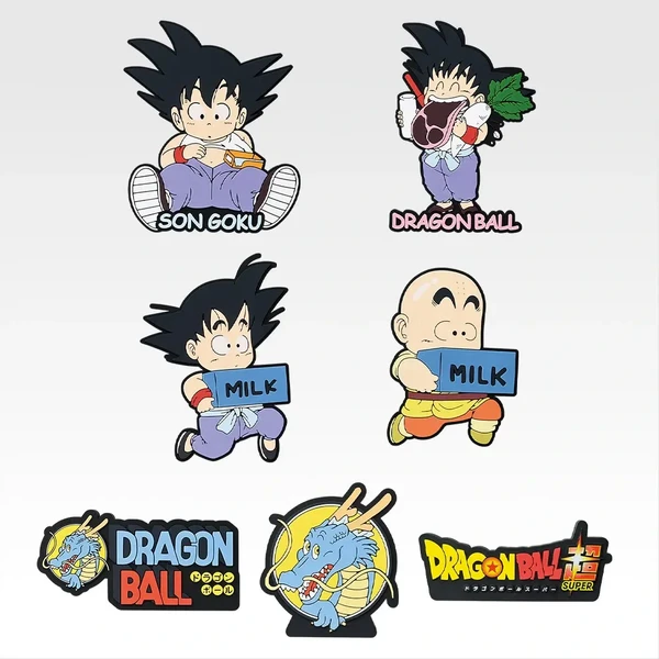 七龍珠 軟膠磁鐵約6.5cm／logo立牌約5.5cm