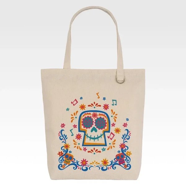 可可夜總會 El Día de Muertos 主題托特包 約40cm