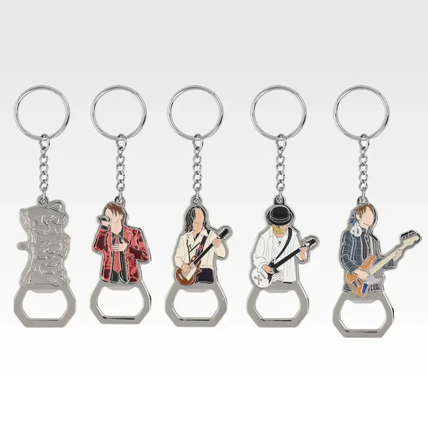 GLAY 金屬開瓶器鑰匙圈 約6cm