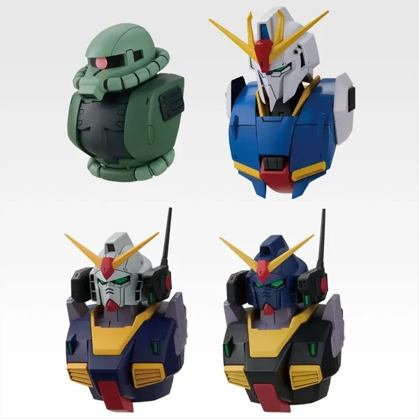 薩克Ⅱ／Z鋼彈／MARK II／MARK II 迪坦斯配色 半身磁鐵頭雕 約5cm