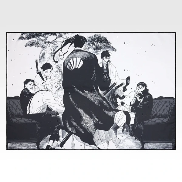 神樂缽 經典場景 大毛巾 B款 約100cm