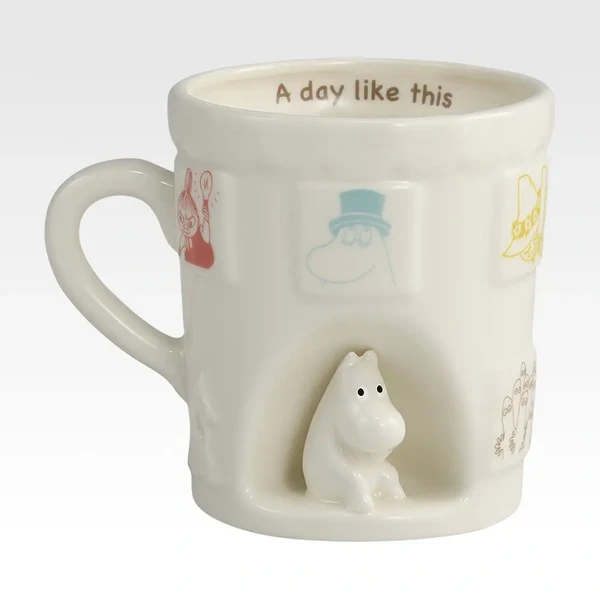 A day like this 浮雕陶瓷馬克杯 約8.5cm