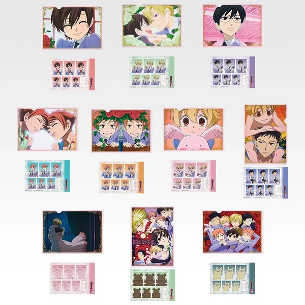 櫻蘭高校男公關部 A4資料夾&貼紙套組